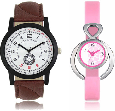 

CM LR 011 _VT 13 Stylish Dial Men & Women Watch - For Couple