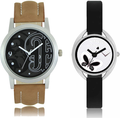 

CM LR 014 _VT 01 Stylish Dial Men & Women Watch - For Couple