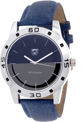 Om Collection Analogue Blue-Grey Dial with Blue Band Men's Watch omwt-75 … om Watch  - For Men   Watches  (OM Collection)