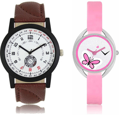 

CM LR 011 _VT 03 Stylish Dial Men & Women Watch - For Couple