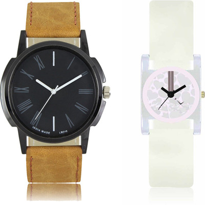 View CM LR 019 _VT 10 Stylish Dial Men & Women Watch  - For Couple Wrist Watches Price Online(CM)