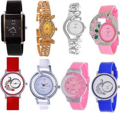 just like Best Stylish Glory combo watch pack of 8 Watch  - For Girls   Watches  (just like)