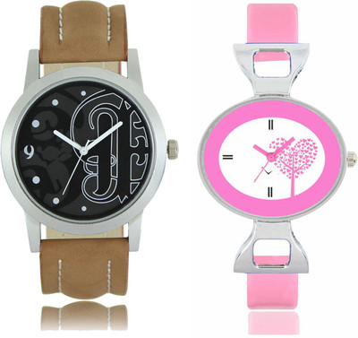 

CM LR 014 _VT 30 Stylish Dial Men & Women Watch - For Couple