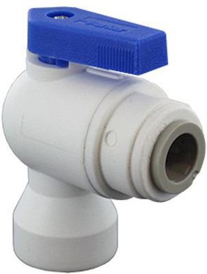 

PK Aqua TRENDZ Heavy Duty RO Pressure Tank Valve -1/4” Female Thread x 1/4 RO Tube Ball Valve (1Pcs). Solid Filter Cartridge(0.5, Pack of 1)