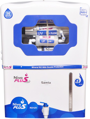 

SAMTA Niva plus 12 L RO + UV + UF Water Purifier(Blue)