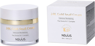 

NSUUS 24K Gold Snail Cream(50 ml)