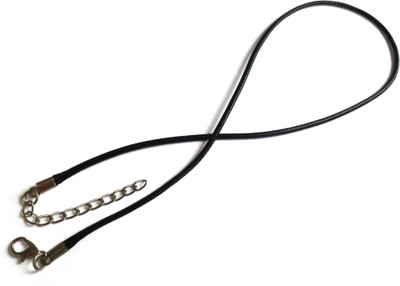 

Aumni Crafts Jewelry Making Necklace Cords With Waxed Cotton 1.5mm Cord Black (Pack of 10 pieces)