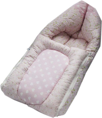 

Kradyl Kroft Baby Sleeping Bag With Full Zipper - Tender ( BB-207) Bunting Bag(Pink)