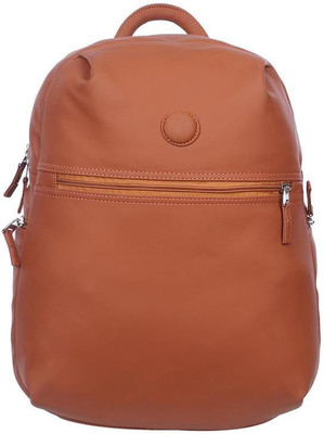 

Leather Land Women College Bag in "Tan" 5 L Backpack(Tan)