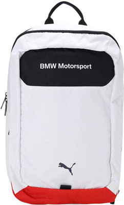 

Puma BMW Motorsport Backpack 19 L Laptop Backpack(Multicolor), White-team blue