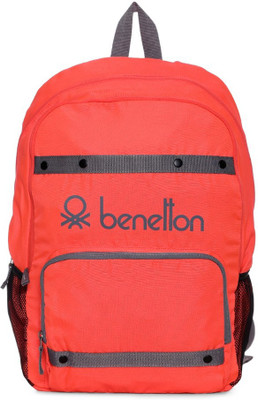 

United Colors of Benetton Neon Tape 25 L Backpack(Orange)