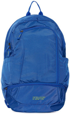 

United Colors of Benetton Multi Pocket Bag 24 L Backpack(Blue)