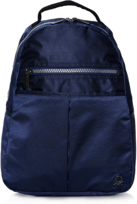 

United Colors of Benetton Nylon Office 19 L Backpack(Blue)
