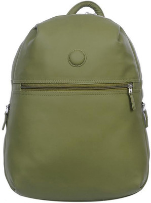 

Leather Land Women College Bag in "Pista Green" 5 L Backpack(Green)