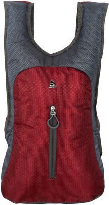 

Clubb Companion Ultra Slim Backpack 12 L Backpack(Maroon, Grey)