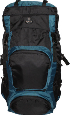

Explorer Light Weight 3 year Warrenty Water Resistant Nylon Trekking Backpack 60 L Backpack(Multicolor), Black/blue