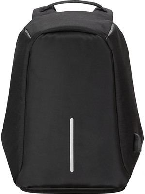 

House of Quirk Anti-Theft Water Resistant Travel Backpack Suitable for Laptop, Camera, College Bag 1 L Backpack(Black)
