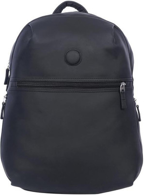 

Leather Land Women College Bag in "Black" 5 L Backpack(Black)