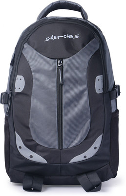 

Sketches skt1602 Waterproof Backpack(Black, Grey, 18 inch)