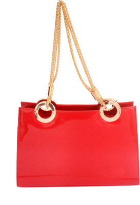 

Intensekart PU Shoulder Bag(Red, Gold, 15 L)