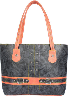 

AMJ Fashion Shoulder Shoulder Bag(Black, Orange, 12 L)