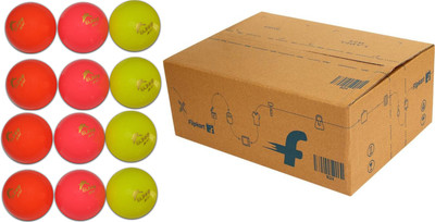 

GINWALA SUNNY KSI Cricket Rubber Ball(Pack of 60, Multicolor), Orange;yellow;pink