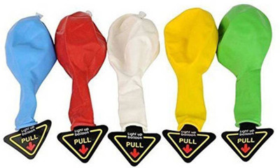 

Theme My Party Solid Solid lED Balloons (Pack of 5) Balloon (Multicolor, Pack of 5) Balloon(Multicolor, Pack of 5)