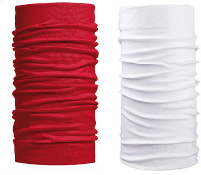 BnB Women, Men, Boys, Girls Solid Bandana(Pack of 2)