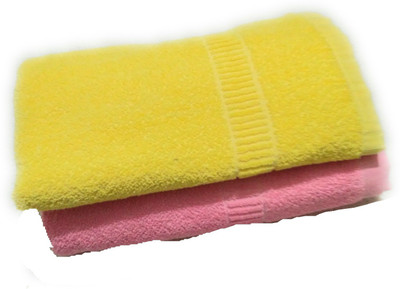 Cotton colors Terry Cotton 400 GSM Bath Towel Set(Pack of 2)