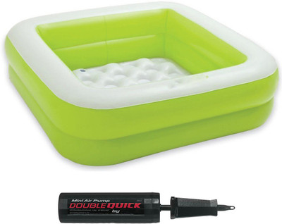 

Always Sporty KIDS BOX POOL WITH PUMP COMBO GREEN.(Green)
