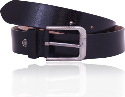 

Lovekushcart Men Casual Black Genuine Leather Belt