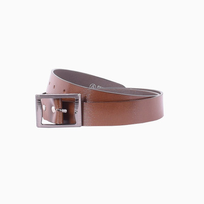 

clothi fashion Men Casual Brown Artificial Leather Belt