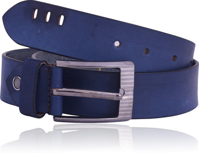 

Dreamcart Men Formal Blue Genuine Leather Belt