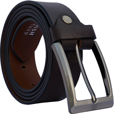 

LOOPA Men Formal Brown Artificial Leather Belt