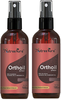 

Nutree Pure Orthoil Pain Relief Oil with Spray (Pack of 2) Spray(100 ml)