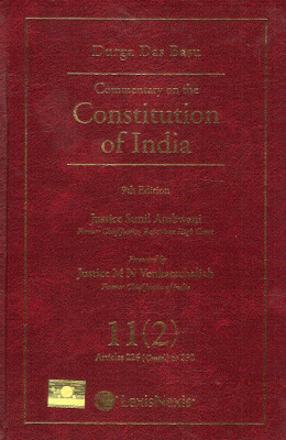 Durga Das Basu’s Commentary on the Constitution of India, Volume 11 (PART-2) | Lexisnexis(English, Hardcover, Dorga Das Basu)