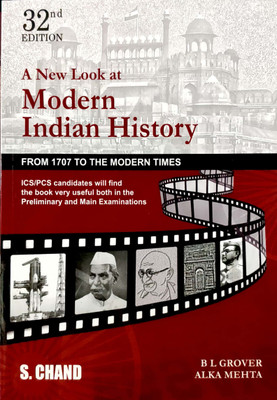 A New Look at Modern Indian History(English, Paperback, Alka Mehta B. L. Grover)