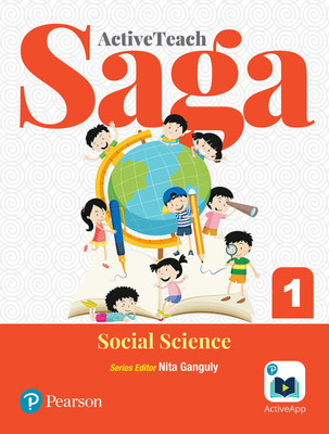 Active Teach Saga: Social Studies Book for CBSE Class 1(English, Paperback, Nita Ganguly)