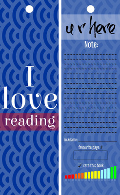 

TheFlauntStore I love reading. Bookmark2 Paperback Bookmark(Quotes, Multicolor)