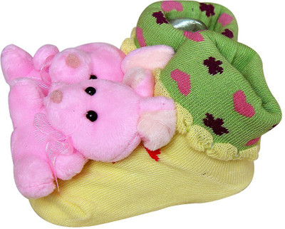

Kim's Booties(Toe to Heel Length - 2 cm Yellow)