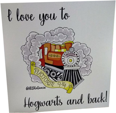 

GiftStation GSIGC032 Greeting Card(Assorted, Pack of 1)