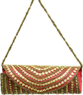 

Kalakriti handicrafts Casual Multicolor Clutch