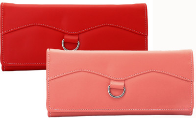 

Lady bar Casual Red, Silver, Multicolor Clutch, Multicolor;red;silver