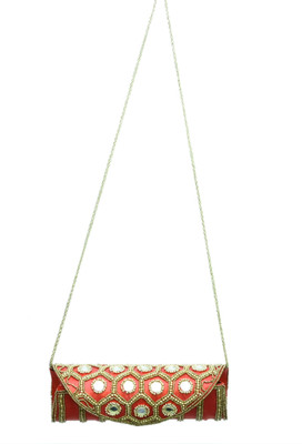 

Kalakriti handicrafts Casual Multicolor Clutch