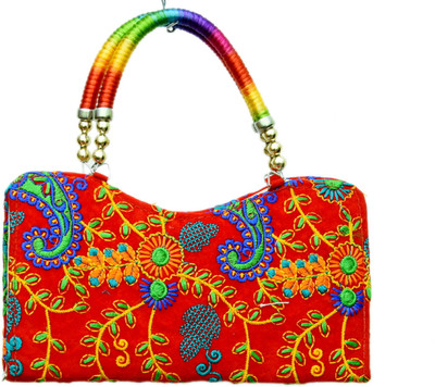 

Kalakriti handicrafts Casual Multicolor Clutch