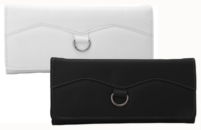 

Lady bar Casual White, Purple, Black Clutch, Black;purple;white