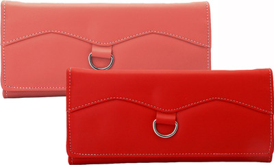 

Lady bar Casual Multicolor, Red Clutch