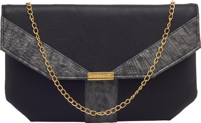 ESBEDA Casual Black Clutch
