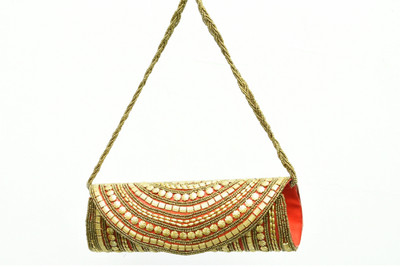 

Kalakriti handicrafts Casual Multicolor Clutch