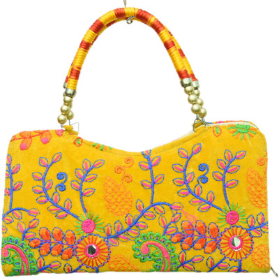 

Kalakriti handicrafts Casual Multicolor Clutch